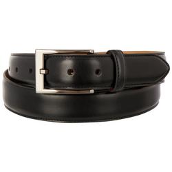 Mens 1.25'' Wide Coated Leather Belt