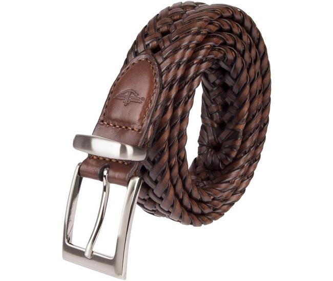  Mens Braided Leather Belt