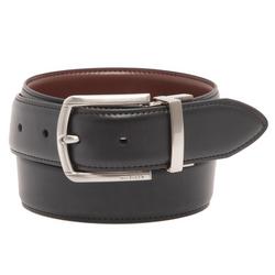 Mens Solid Leather Braided Belt