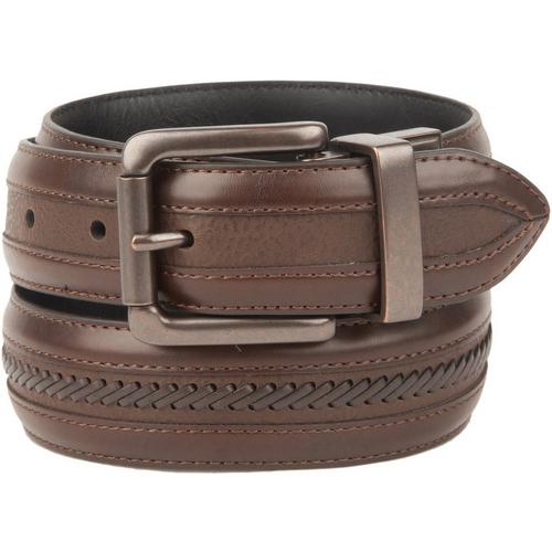 Columbia Mens Ainsworth Reversible Leather Belt