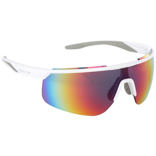 Rawlings Sport Wrap Glossy Plastic Mirrored Sunglasses