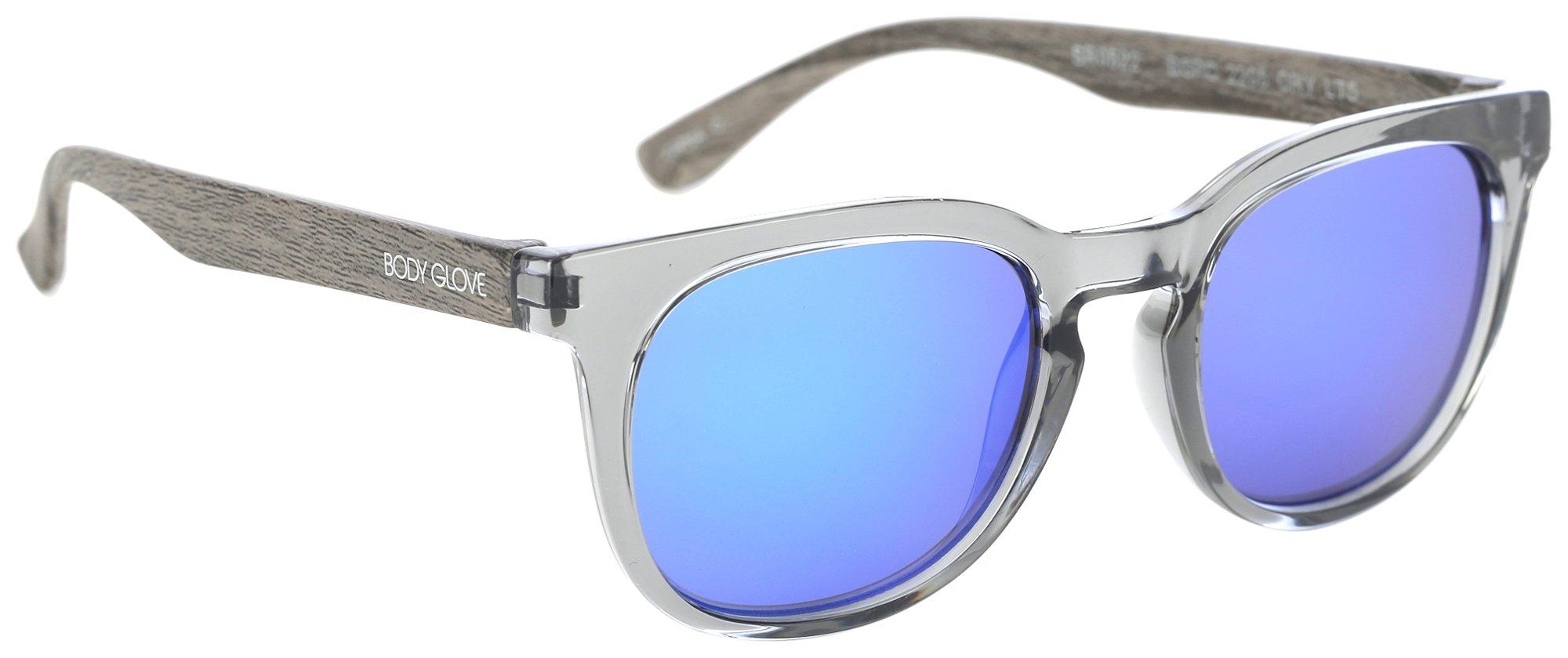 Maxwell Square Solid Mirrored Sunglasses