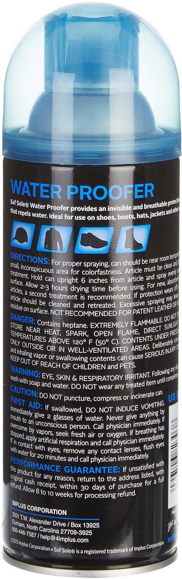 soft sole water proofer