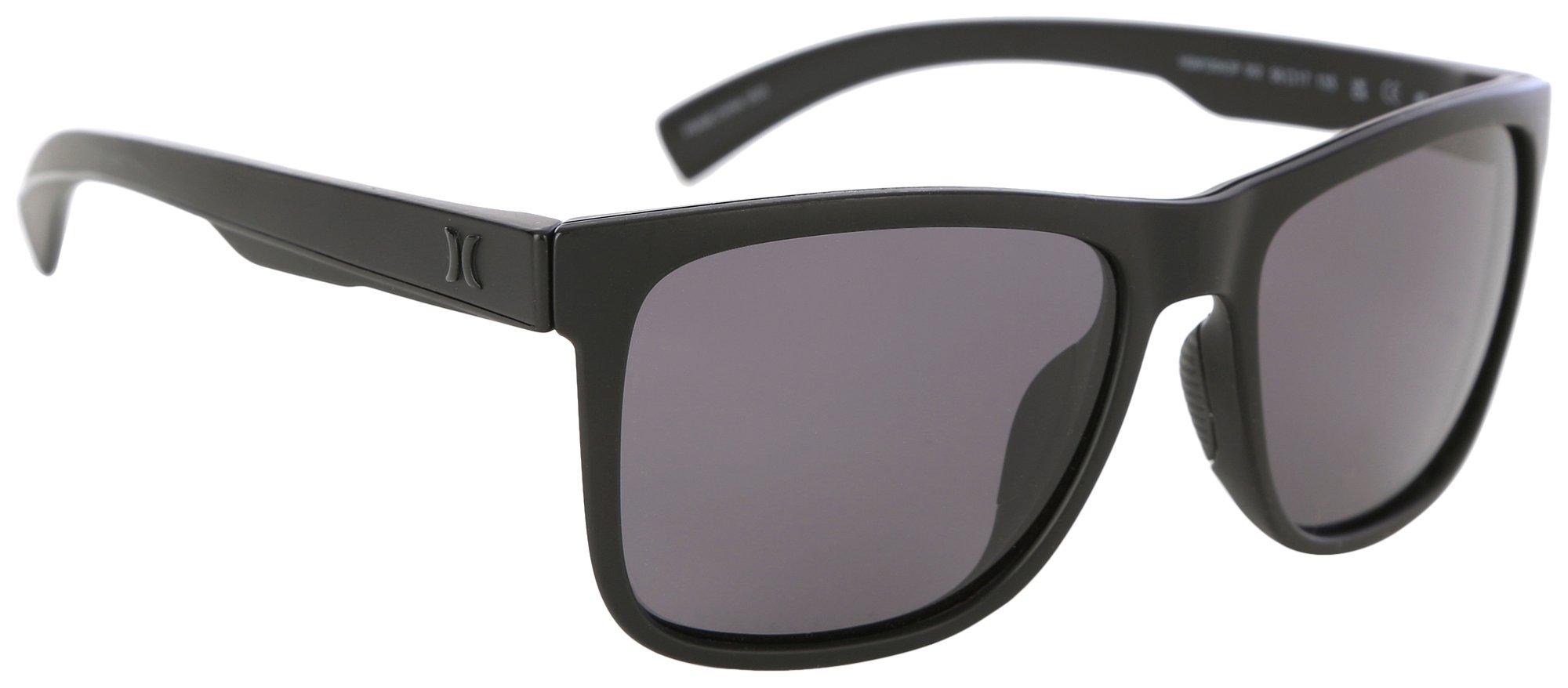 Hurley Mens Matte Square Polarized Sunglasses