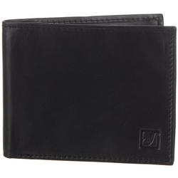 Mens Genuine Leather Bi-Fold Wallet
