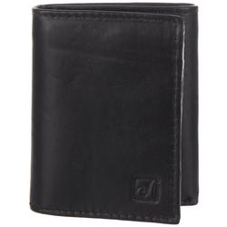 Mens RFID Leather Trifold Wallet