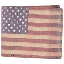 Stone Mountain Mens Americana Leather Passcase Wallet