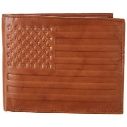 Mens Americana Genuine Leather Bifold Wallet