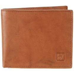 Mens RFID Leather Zip Traveller Wallet