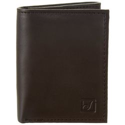 Stone Mountain Mens RFID Leather Trifold Wallet
