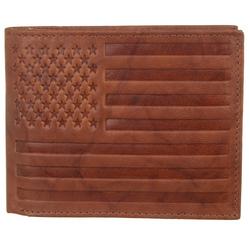 Mens Americana RFID Leather Passcase Wallet