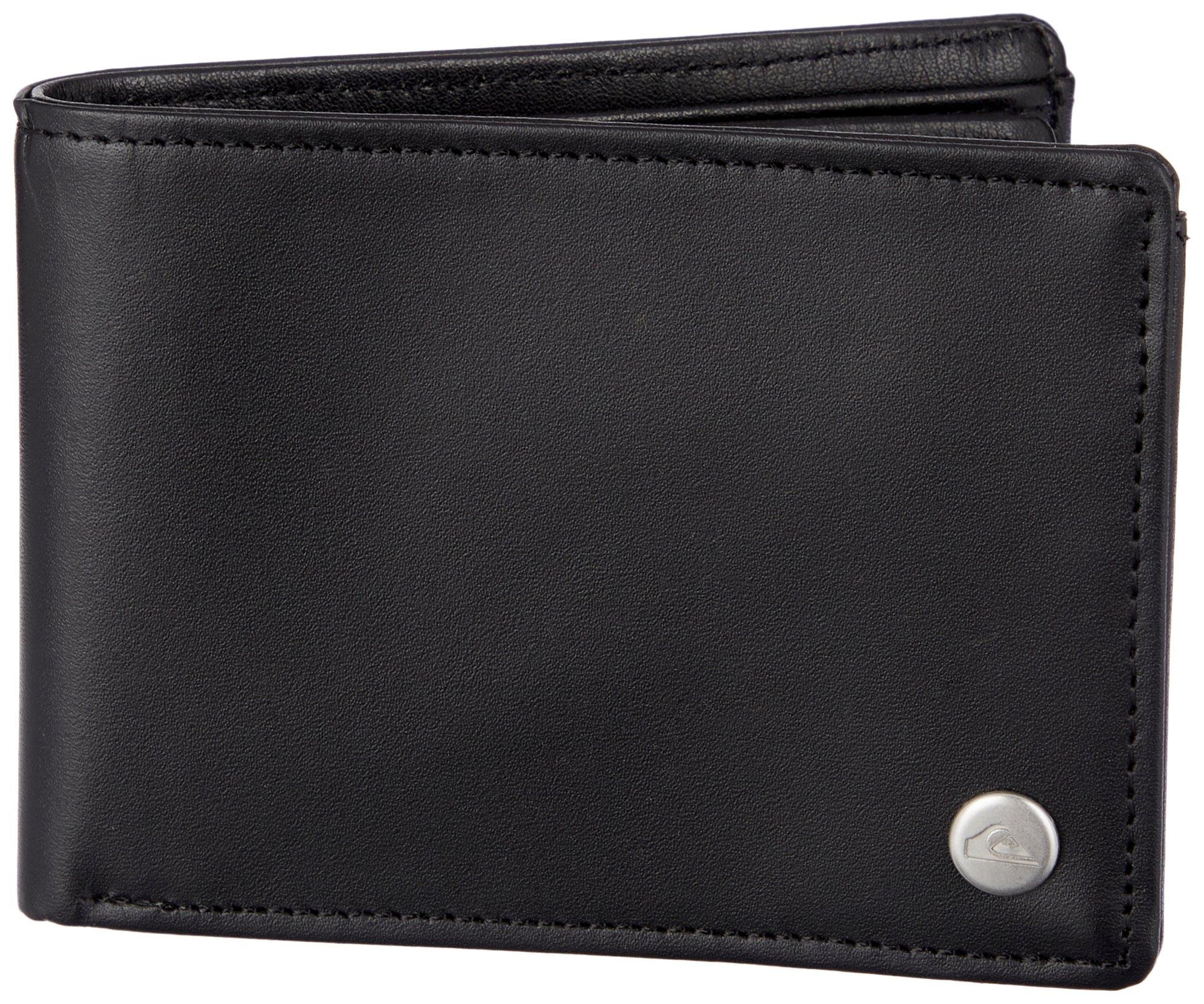 Quiksilver Mens Mack 2 Leather Billfold Wallet &