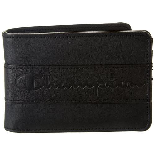 Champion Mens Vegan Leather Bi-Fold Wallet
