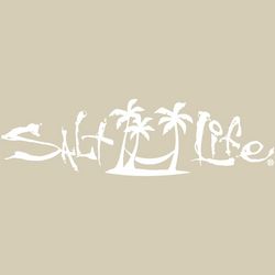 Salt Life 12.5 In Palm Tree Logo Decal