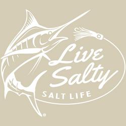 Logo Live Salty Marlin Decal