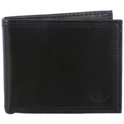 Dockers Mens RFID Genuine Leather Bifold Wallet