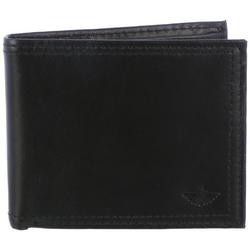 Mens RFID Genuine Leather Bifold Wallet