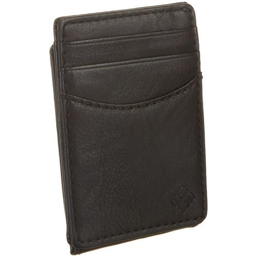 EG_ Men Bifold Wallet ID Cards Holder Pocket Bag Button Slim Leather Purse Glori 