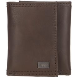 Dockers Mens RFID Leather Extra Capacity Trifold Wallet