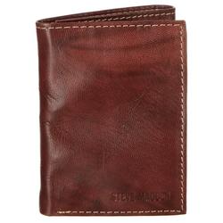 Mens RFID Genuine Leather Trifold Wallet