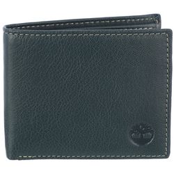 Timberland Mens Genuine Leather Passcase Wallet
