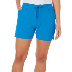 Reel Legends Plus 5 in. Solid Woven Drawstring Shorts