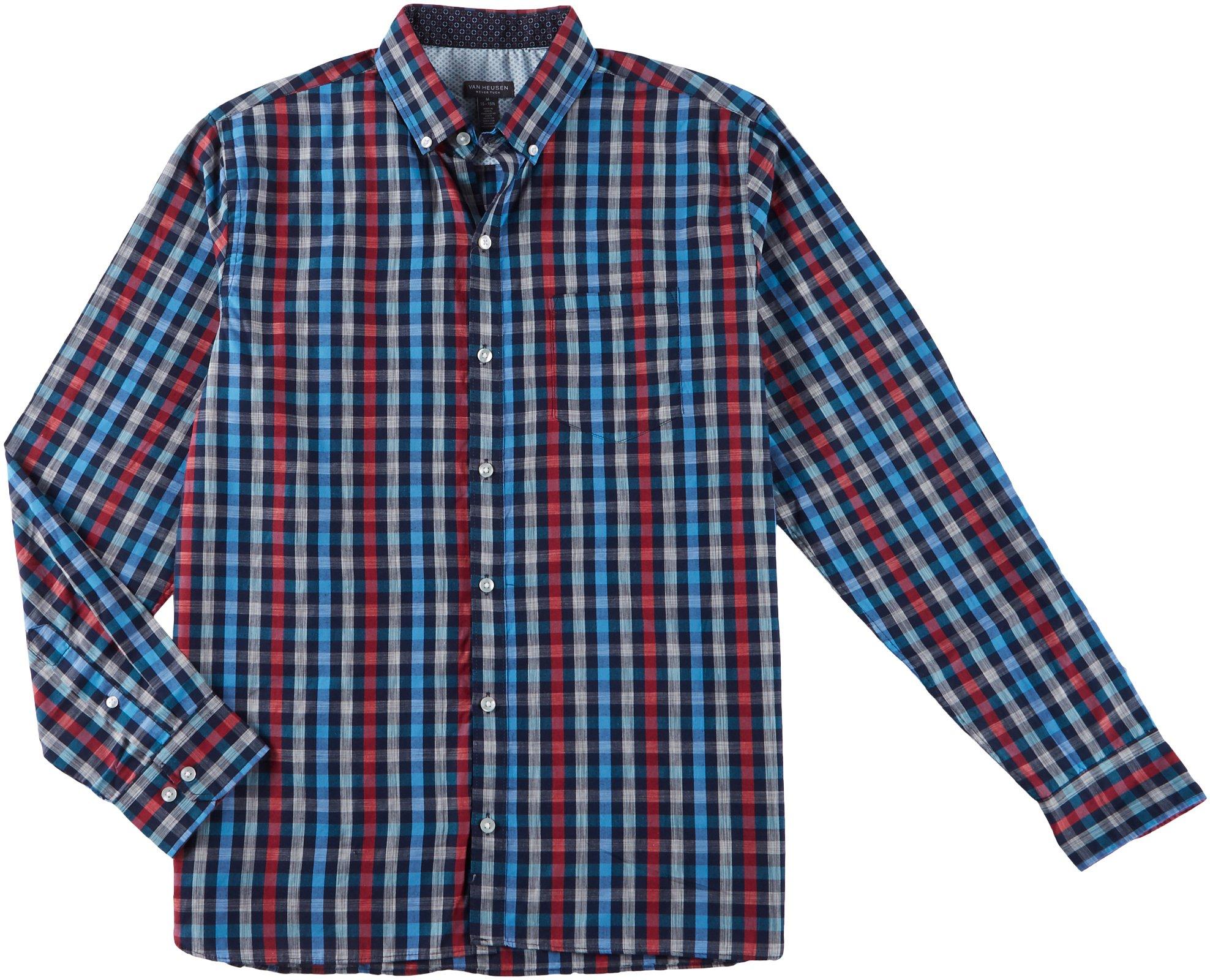 van checkered shirt