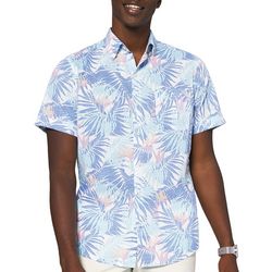 IZOD Mens Tropical Short Sleeve Shirt