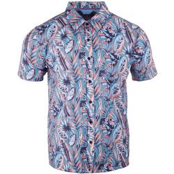Tackle & Tides Mens Short Sleeve Provincia Print Shirt