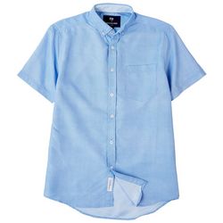 International Report Mens Micro Diamond Button-Up Shirt