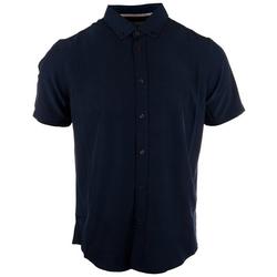 Mens 4-Way Tonal Short Sleeve Shirt