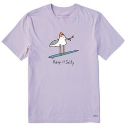 Life Is Good Mens Keep It Salty T-Shirt