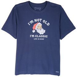 Life Is Good Mens I'm Classic Santa  Graphic  T-Shirt