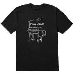 Mens Holy Smoke Smoker T-Shirt