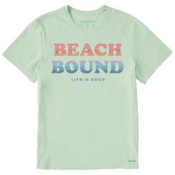 Life Is Good Solid Beach Bound Logo T-Shirt