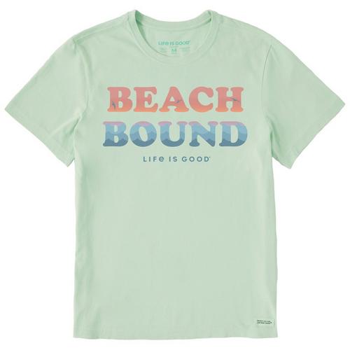 Life Is Good Solid Beach Bound Logo T-Shirt