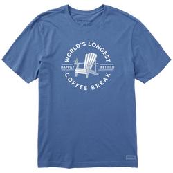 Mens Longest Coffee Break T-Shirt