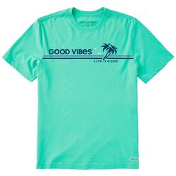 Life Is Good Mens Good Vibes T-Shirt