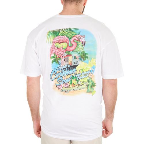 Margaritaville Mens Caribbean Soul Short Sleeve T-Shirt