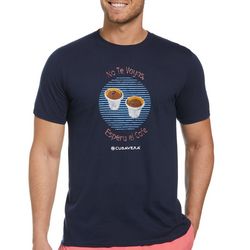 Cubavera Mens Cafecito Short Sleeve T-Shirt