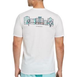 Cubavera Mens Miami Beach Short Sleeve T-Shirt