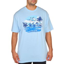 Cubavera Mens Off In Paradise Short Sleeve T-Shirt