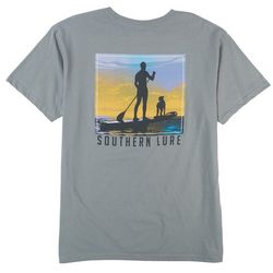 Southern Lure Mens Paddleboard Pup Short Sleeve T-Shirt