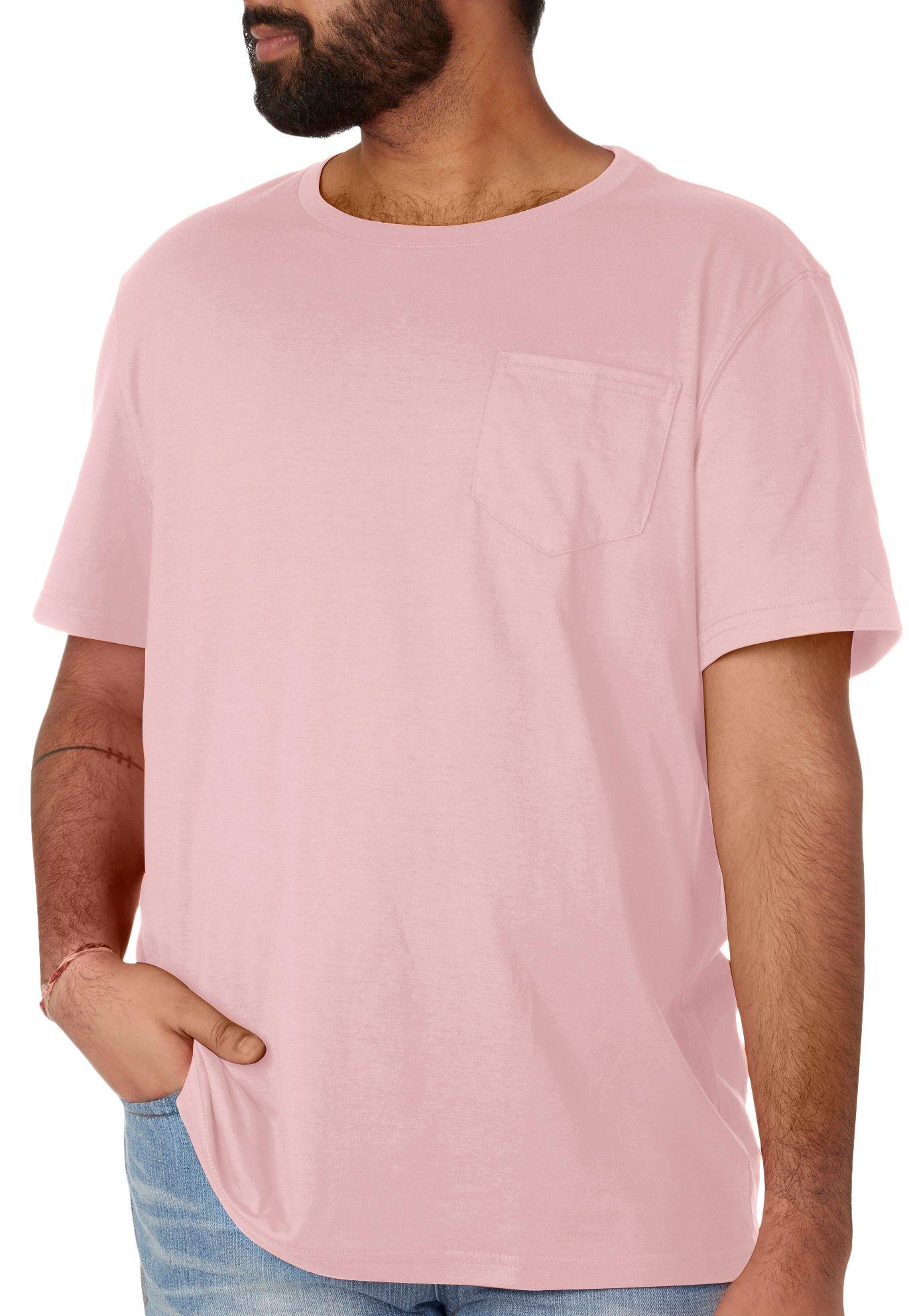Tackle & Tides Mens Solid Short Sleeve Pocket T- Shirt