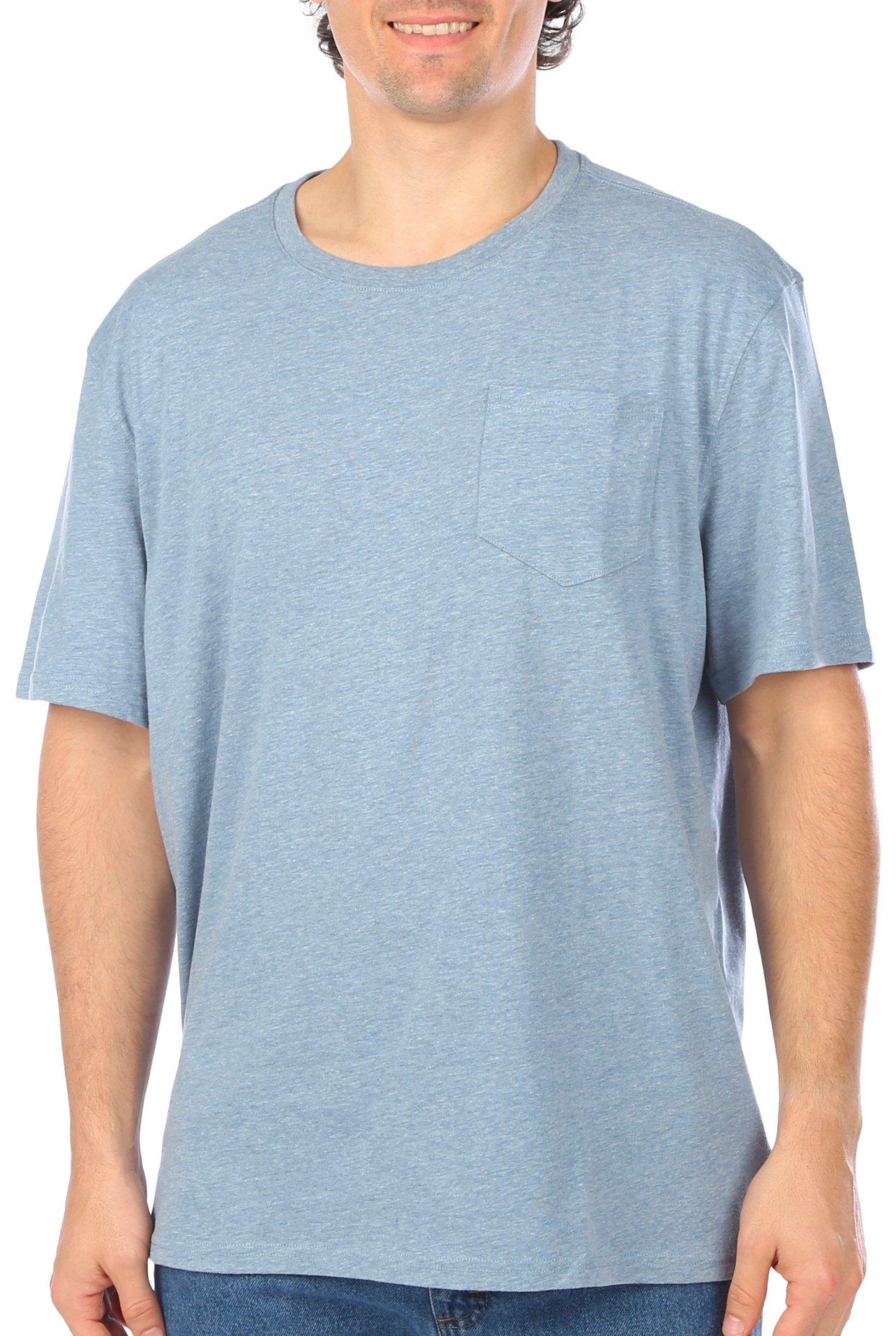 Tackle & Tides Mens Solid Short Sleeve T- Shirt
