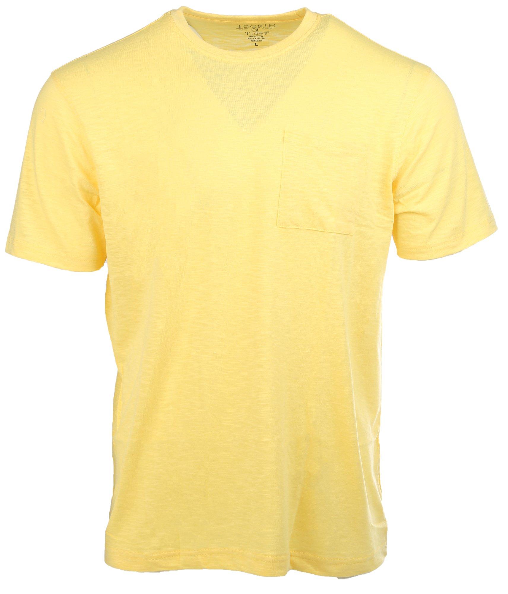 Tackle & Tides Mens Solid Short Sleeve T- Shirt
