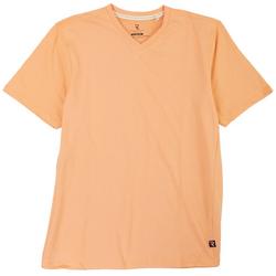 Mens Essential Solid V-Neck T-Shirt