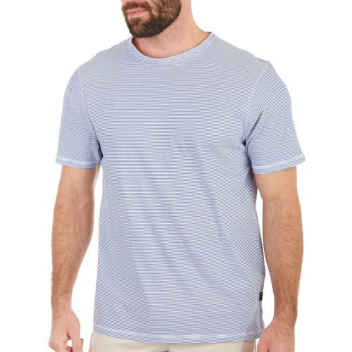 INTERNATIONAL REPORT Mens Mini Stripe Short Sleeve T-Shirt