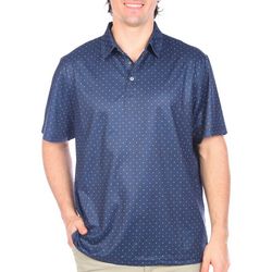 Tricot  Mens Color Dot Short Sleeve Polo Shirt