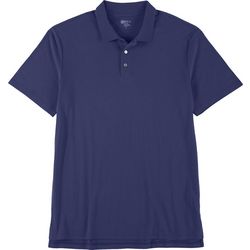 Boca Classics Mens Short Sleeve Solid Polo Shirt
